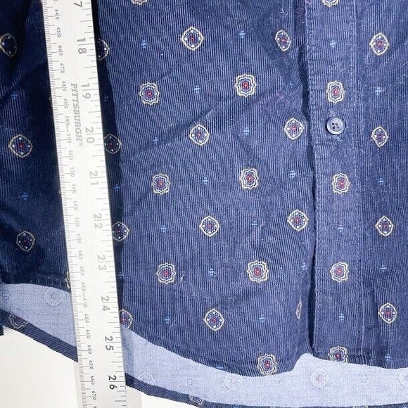 American Eagle Corduroy Button Down Shirt Mens Classic Fit Long Sleeve XS NWT - Picture 5 of 10